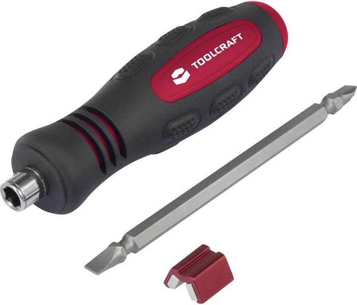 Produktbild Toolcraft 8-In-1 Wechselklinge Schlitz/Ph mit Magnetisierer (Schlitzschrauben, Pozidriv-Kreuzschlitz (PZ), Phillipps-Kreuzschlitz (PH))