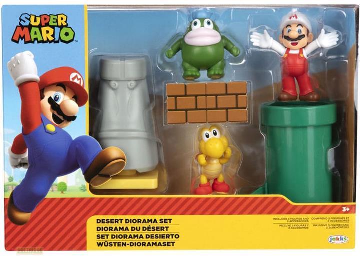 Image du produit Jakks Pacific World of Nintendo Super Mario Diorama Set assortiment (6)