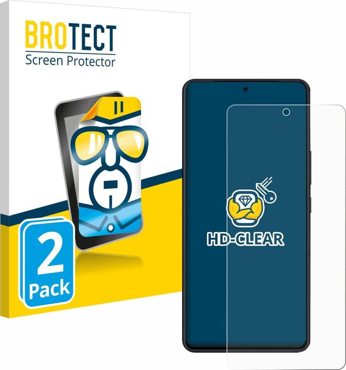 Produktbild BROTECT Schutzfolie Displayschutz Klar (2 Stück, Asus ROG Phone 8 Pro)