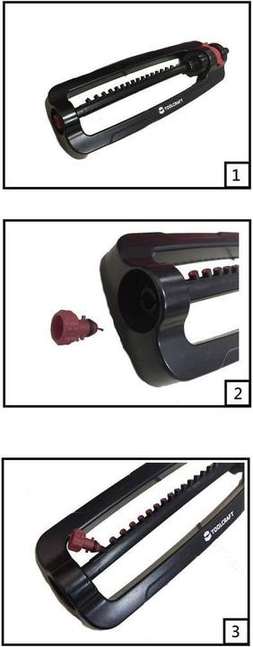 Immagine prodotto Toolcraft Irrigatore quadrato (Irrigatore quadrato)