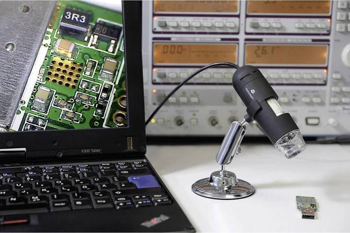 Actual product image Toolcraft Digital microscope camera DigiMicro 2 Scale