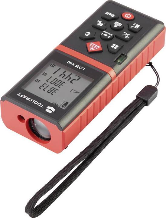 Produktbild Toolcraft LDM X40 (40 m, 650 nm)
