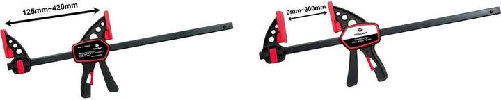 Productafbeelding Toolcraft Klem met één hand (300 mm)