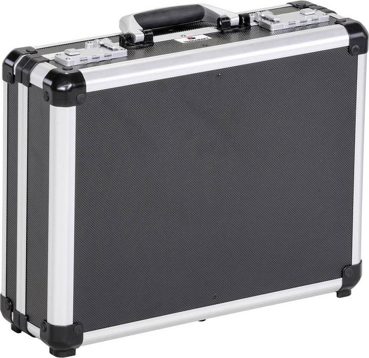 Produktbild Toolcraft Alukoffer Rasterschaum 445x370x