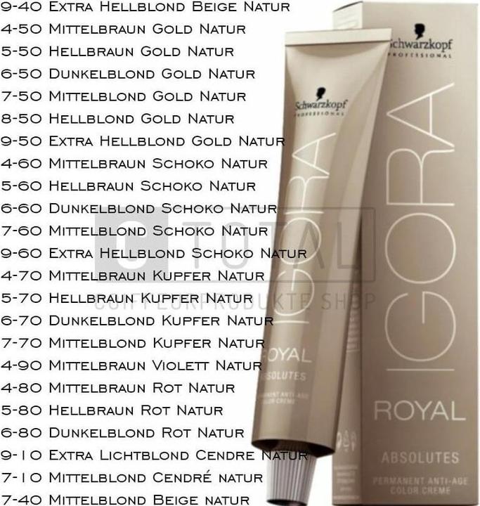 Image du produit Schwarzkopf Professional Igora Royal 5-70 (6-70, 5-70)