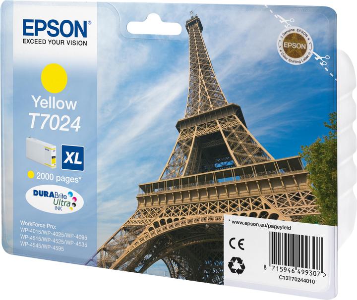 Produktbild Epson T7024 DuraBrite Ultra (Y)