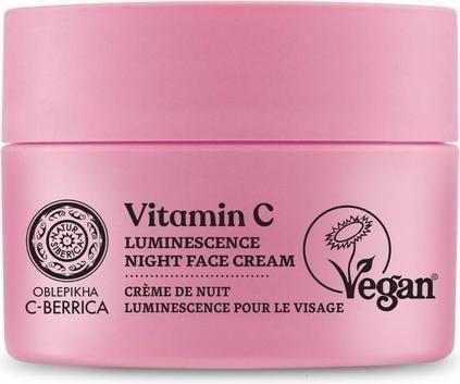 Immagine prodotto Natura Siberica C-BERRICA Crema Viso Notte Luminescenza 50ml (50 ml, Crema notte)