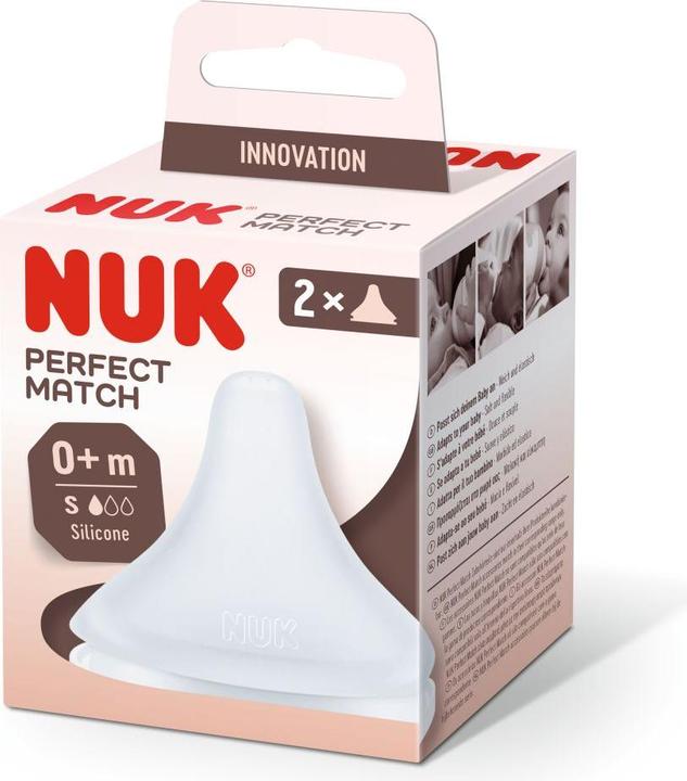 Actual product image NUK Perfect Match teat S