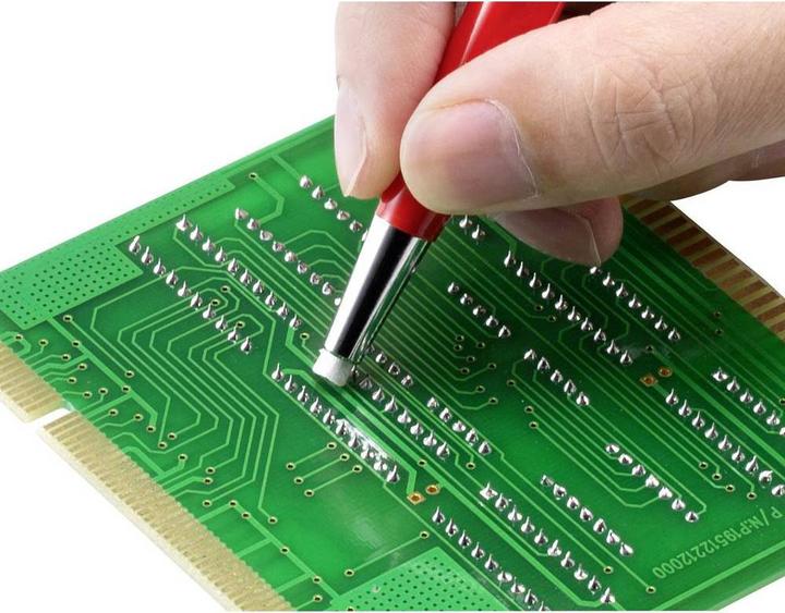 Actual product image Toolcraft Replacement brush (glass hair) for glass fibre eraser 12-pack Ø 4 mm