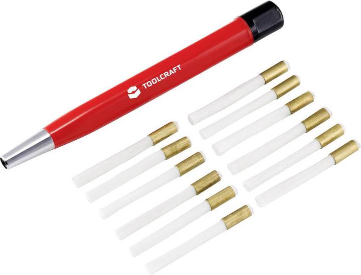 Actual product image Toolcraft Glass fibre cleaning brush Glass fibre eraser pen Glass eraser Ø 4 mm