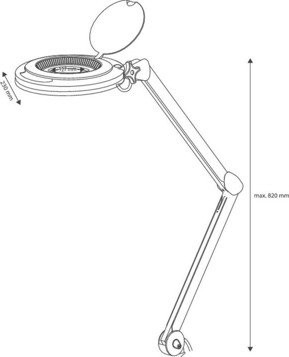 Produktbild Toolcraft LED Lupenleuchte (700 lm)