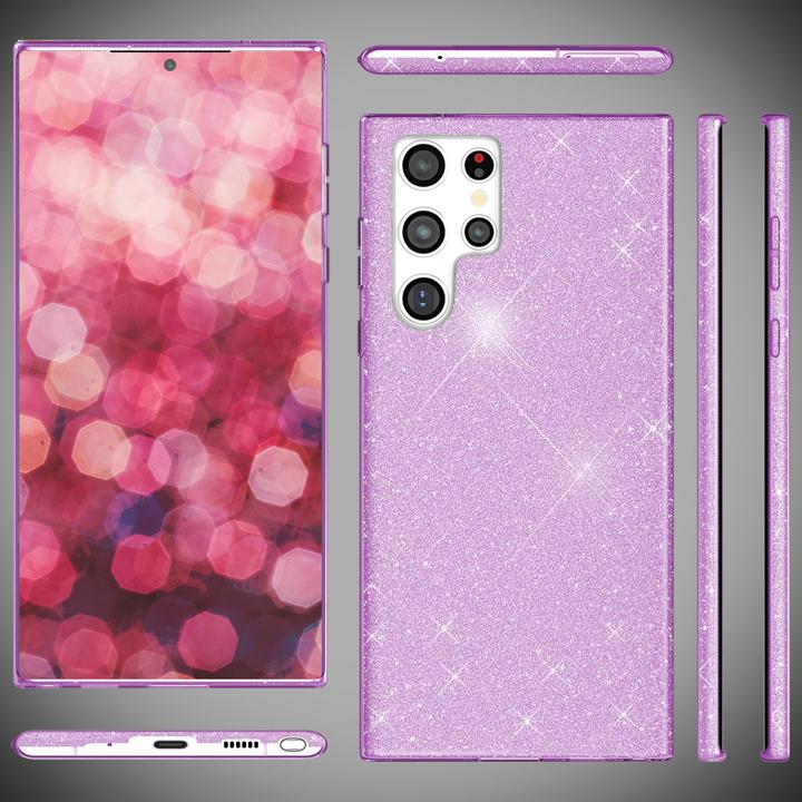 Immagine prodotto Nalia Copertina ibrida glitterata (Samsung Galaxy S24 Ultra)