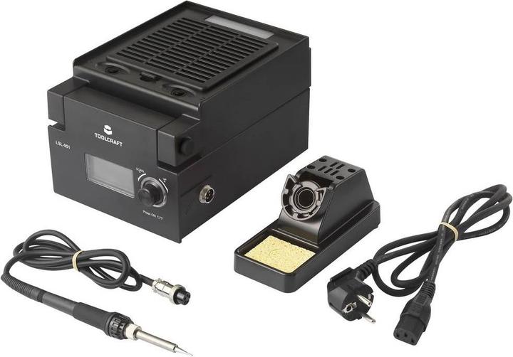 Produktbild Toolcraft Lötstation mit LED-Beleuchtung und Lötrauchabsaugung