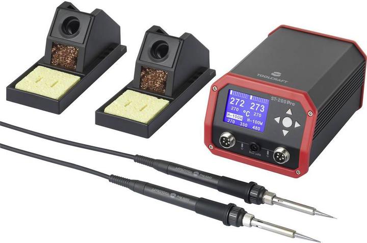 Productafbeelding Toolcraft Soldeerstation Profi Twee Zuiger, 230 W