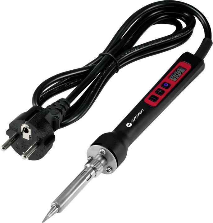 Actual product image Toolcraft Soldering iron 250 - 480 °C with LCD display, 80 W