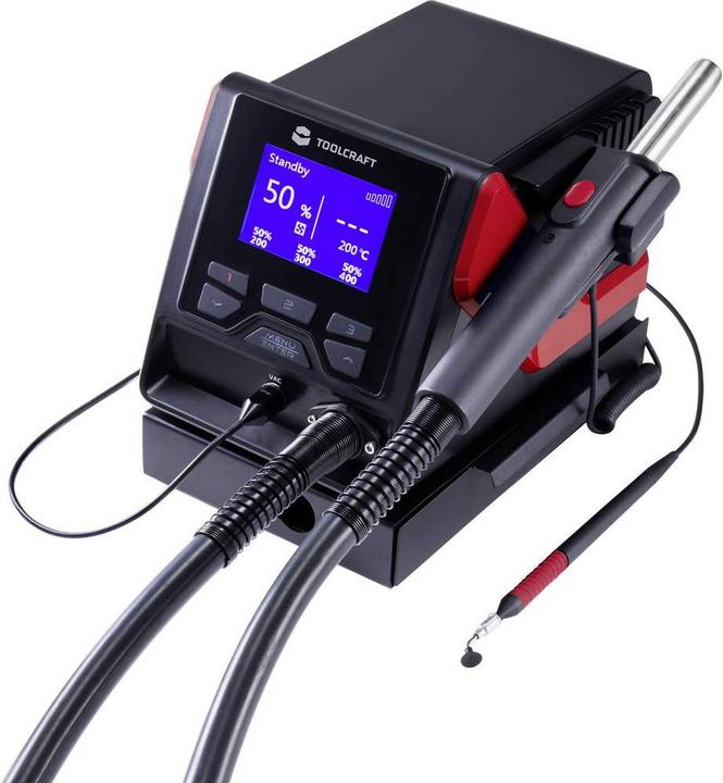 Produktbild Toolcraft Leistungsstarke Reparaturlötstation 1000 W 100 - 480 °C