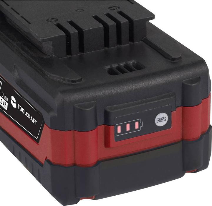 Actual product image Toolcraft Battery 20 V 4 Ah (20 V)