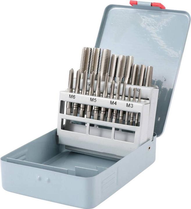 Toolcraft 21TLG.HSS Set di rubinetti a mano M3 - M12