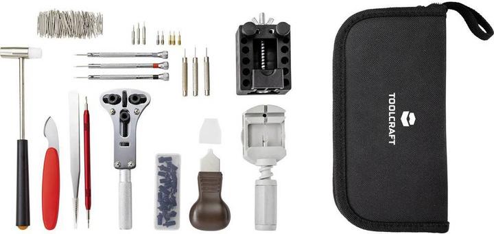Immagine prodotto Toolcraft Set di utensili da orologiaio, 147 pezzi