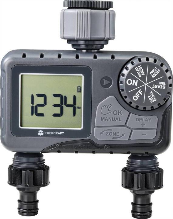 Actual product image Toolcraft Watering Computer Duo (Irrigation computer)