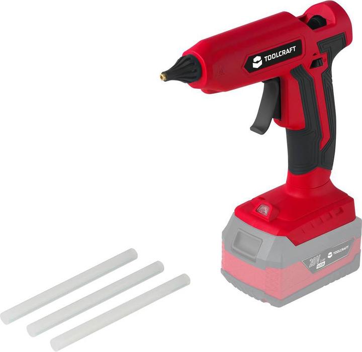 Produktbild Toolcraft Akku-Heissklebepistole 20 V