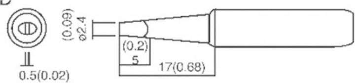Produktbild Toolcraft Lötspitze (Lötspitze)