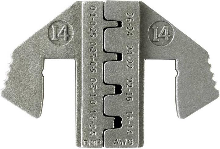 Produktbild Toolcraft Flachstecker Quetschbereich: 0.1 bis 2.5 mm² (34.10 mm)