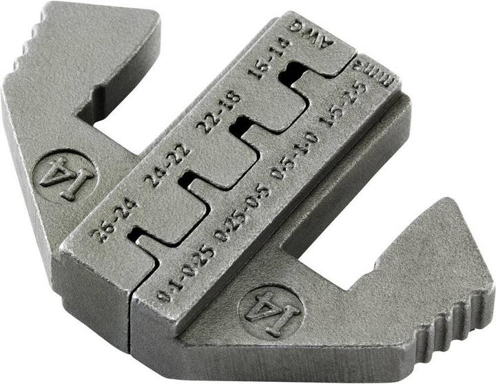 Produktbild Toolcraft Flachstecker Quetschbereich: 0.1 bis 2.5 mm² (34.10 mm)