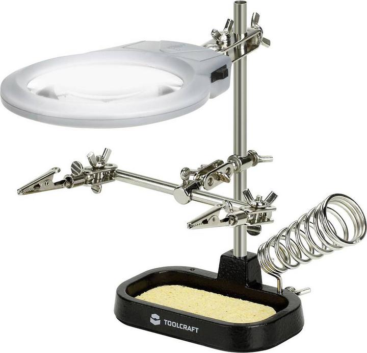 Image du produit Toolcraft Loupe de troisième main (Troisième main)
