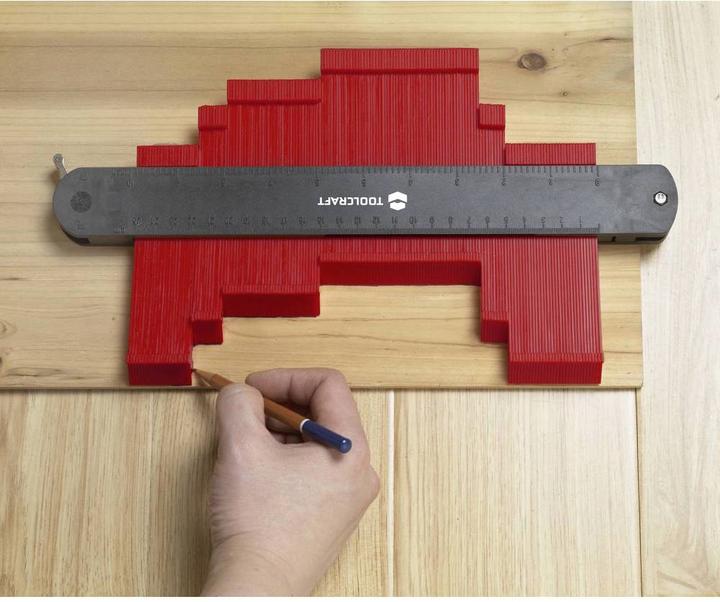 Actual product image Toolcraft Contour gauge (25 cm)