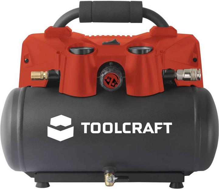 Produktbild Toolcraft Akku-Druckluft-Kompressor AP-1200 (8 Bar, 6 l)