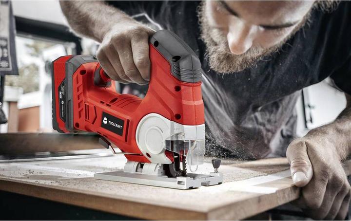 Actual product image Toolcraft Cordless jigsaw