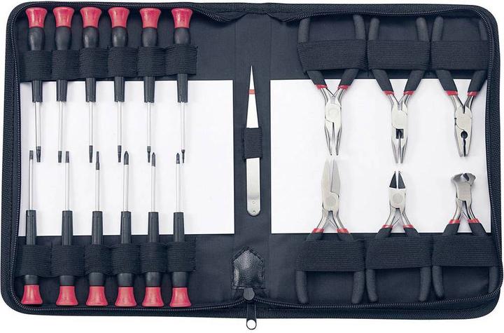 Actual product image Basetech Electrician tool set in Tasc (19 pieces)