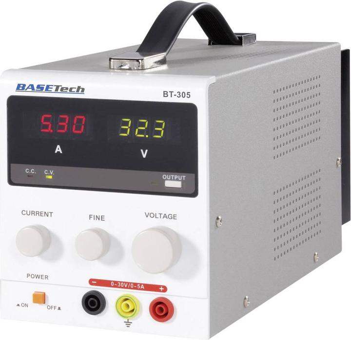 Basetech Alimentatore da laboratorio regolabile
