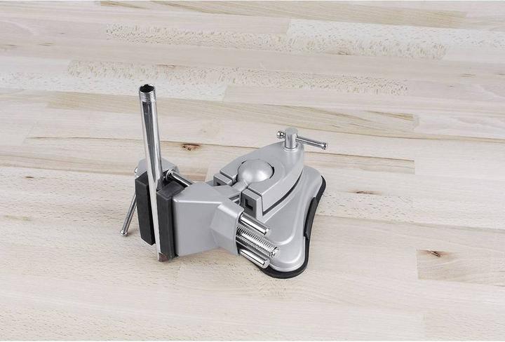 Produktbild Basetech Feinmechaniker Schraubstock mit Vakkuum Standfuss (70 mm)