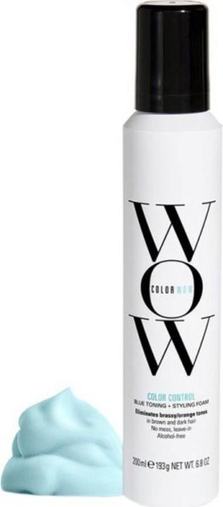 Immagine prodotto Color Wow Colour Control Purple Toning + Styling Foam (ond hair) - Schiuma colorante per lo styling - 200ml (200 ml, Agente schiumogeno)