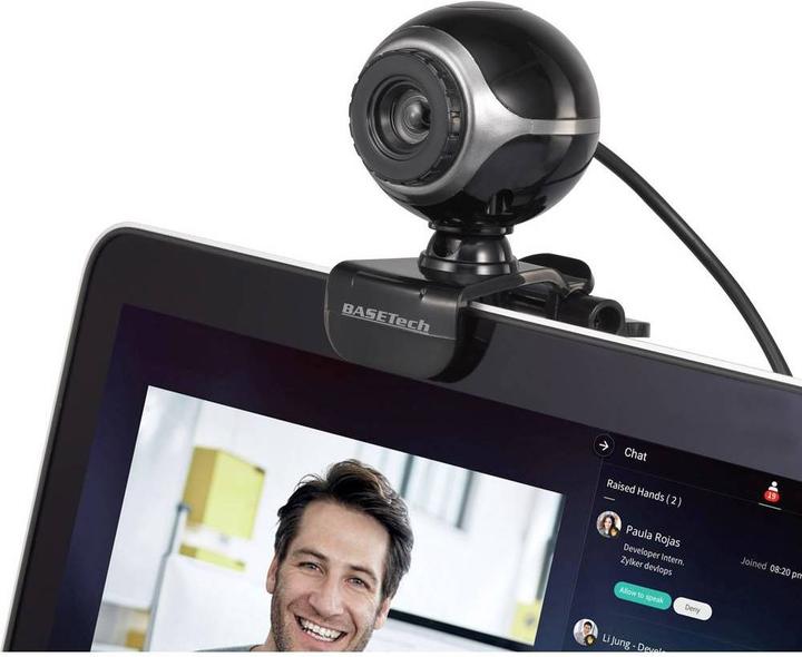Actual product image Basetech USB Webcam Classic BS-WC-01 (0.30 Mpx)