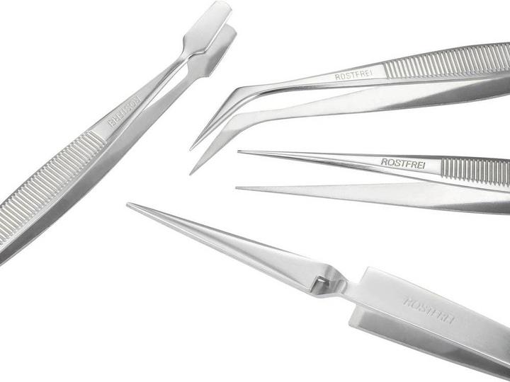 Image du produit Basetech Jeu de pincettes