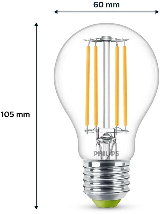 Actual product image Philips LED Classic (E27, 2.30 W, 485 lm, 1 x, A)