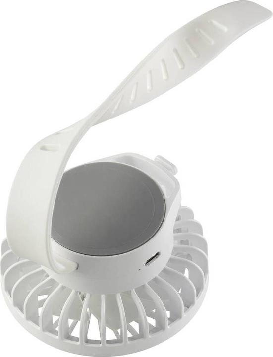 Actual product image Basetech Rechargeable Mini Fan