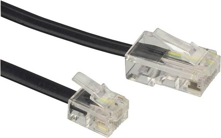 Produktbild Basetech Verbindungskabel ISDN zu Analog + DSL-Splitter zu DSL-Modem 15 m