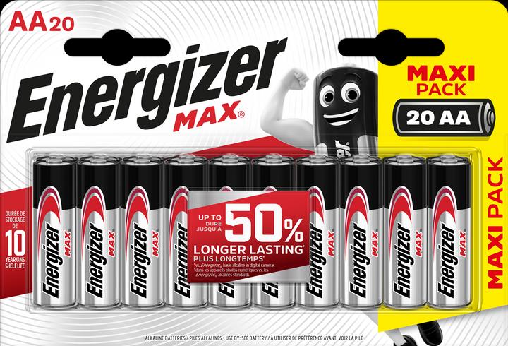 Immagine prodotto Energizer Max (20 pz., AA)