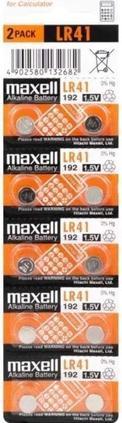 Maxell Alkaline Battery (10 Stk., LR41)