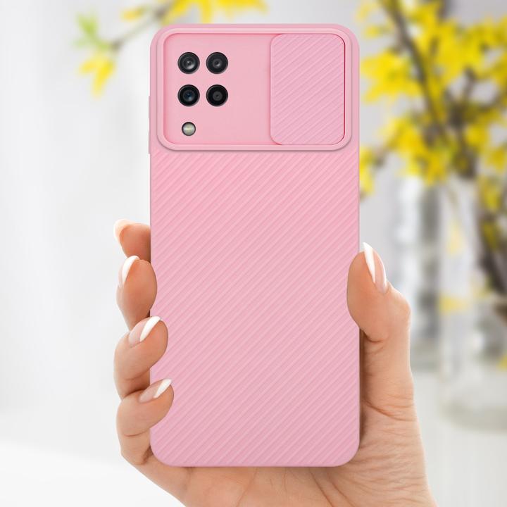 Produktbild Cadorabo Hülle für Samsung Galaxy A12 / M12 im TPU mit Kameraschutz LM009 Style (Samsung Galaxy M12, Samsung Galaxy A12)