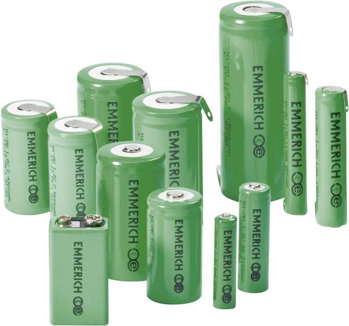 Produktbild Emmerich AA NiMH-Akku, ZLF (1.20 V, 2500 mAh)