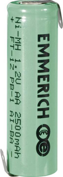 Produktbild Emmerich AA NiMH-Akku, ZLF (1.20 V, 2500 mAh)