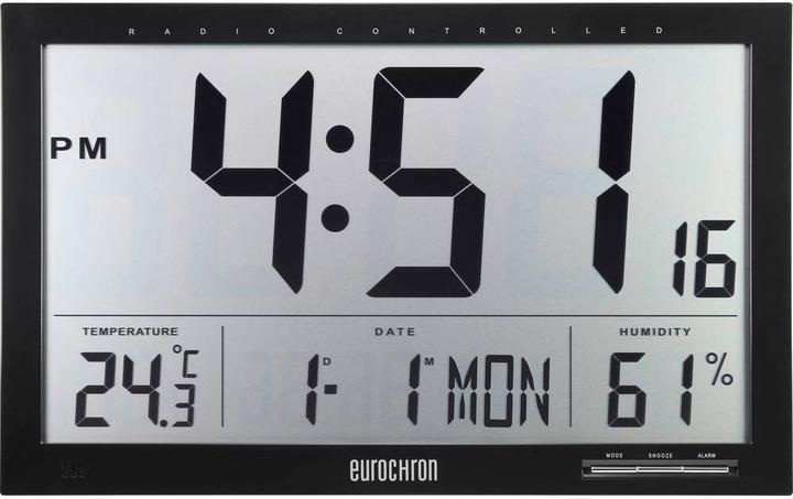 Eurochron Funk-Wanduhr