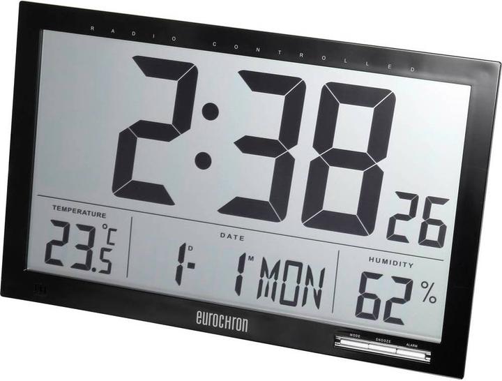 Actual product image Eurochron Radio controlled wall clock