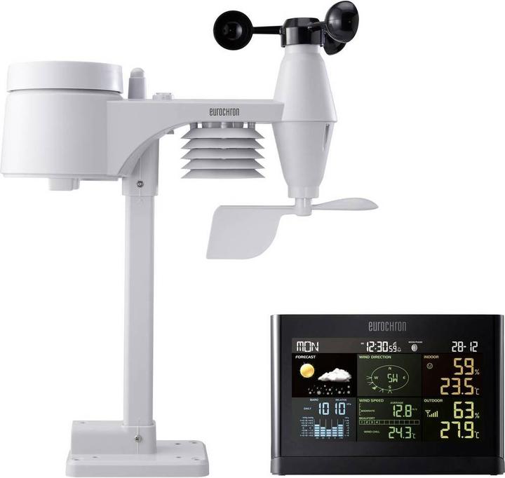 Actual product image Eurochron Radio weather station with sensor