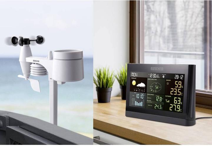 Actual product image Eurochron Radio weather station with sensor